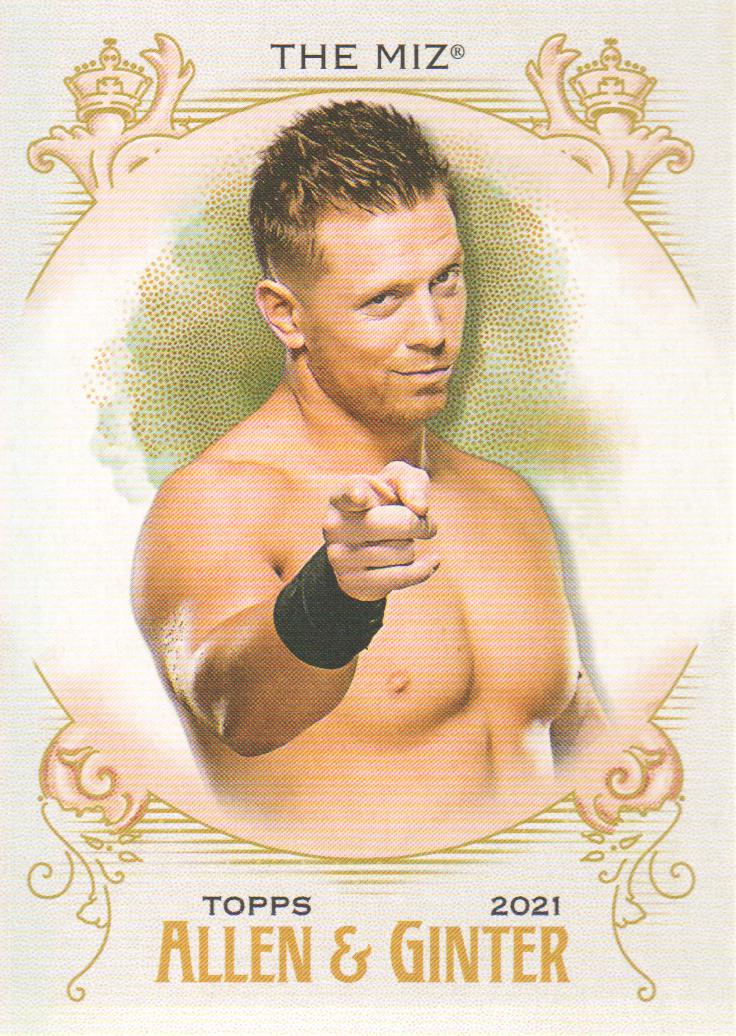 2021 Topps Heritage WWE Allen and Ginter #AG26 The Miz