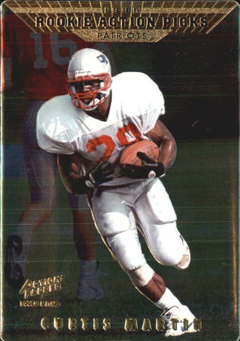 1995 Action Packed Rookies/Stars Stargazers #90 Curtis Martin