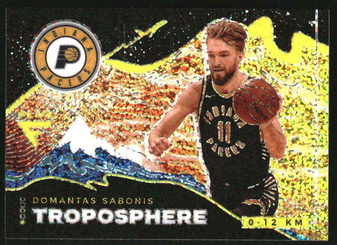 2020-21 Panini Flux Troposphere #3 Domantas Sabonis