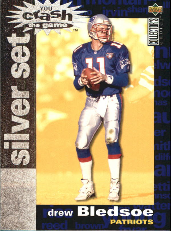1995 Collector's Choice Crash The Game Silver Redemption #C9 Drew Bledsoe