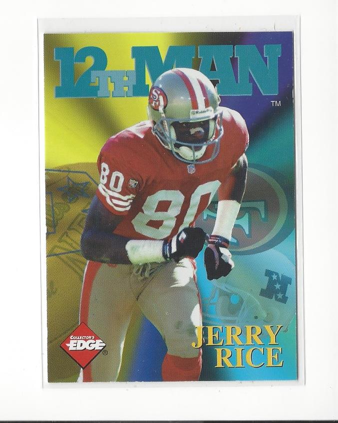 1995 Collector's Edge Football 12th Man Redemption Insert Singles - You Choose - Picture 30 of 48
