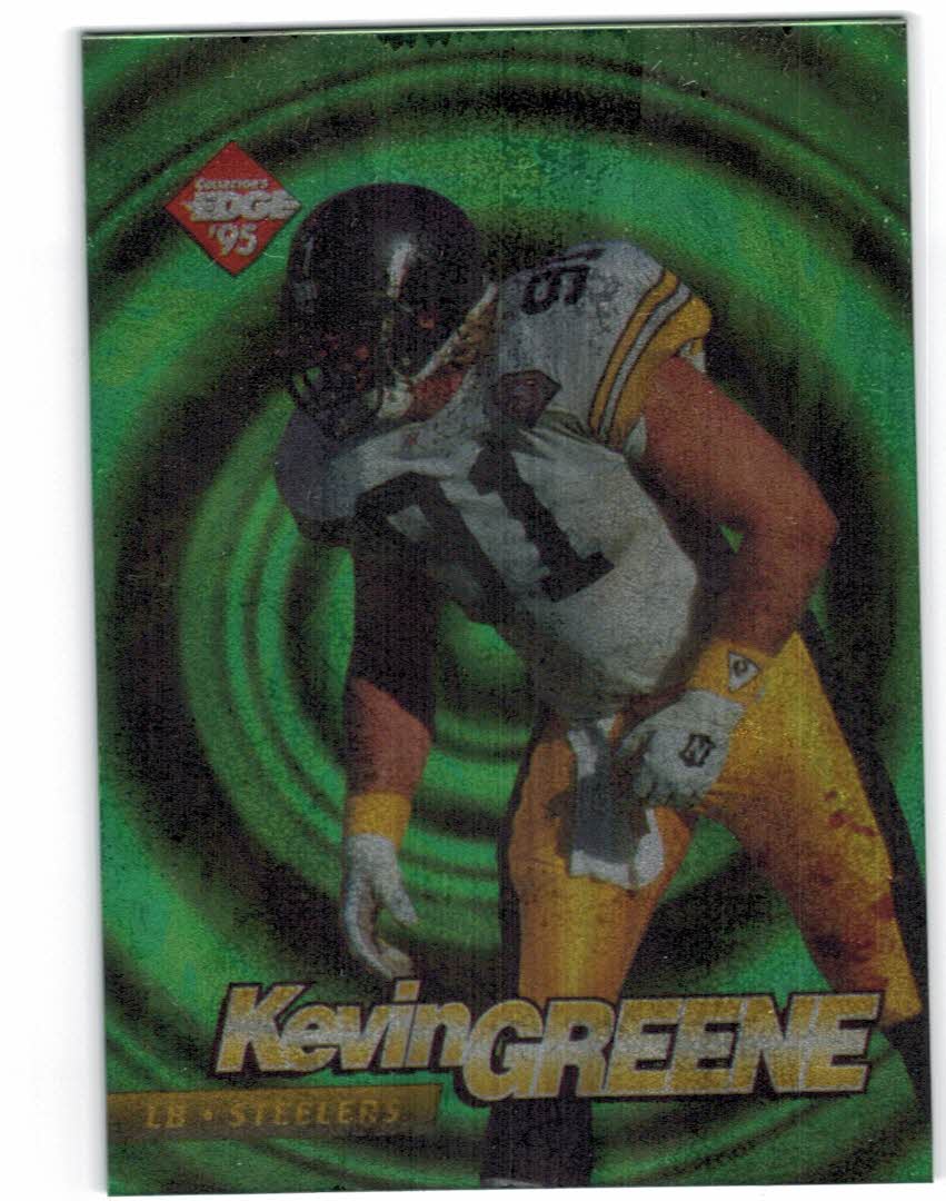 1995 Topps Football Card Steelers Kevin Greene