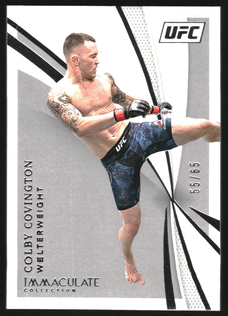 2021 Immaculate Collection UFC #35 Colby Covington