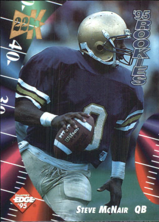 1995 Collector's Edge Rookies 22K Gold #6 Steve McNair