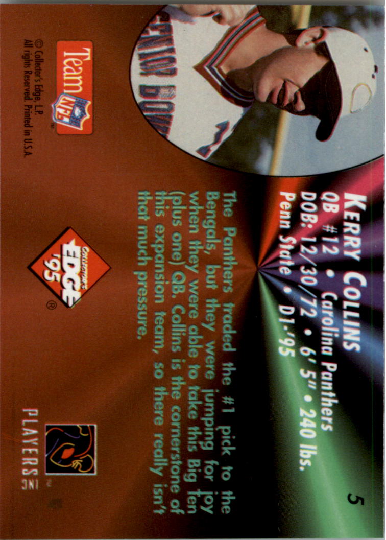 1995 Collector's Edge Football Card Pick (Inserts)