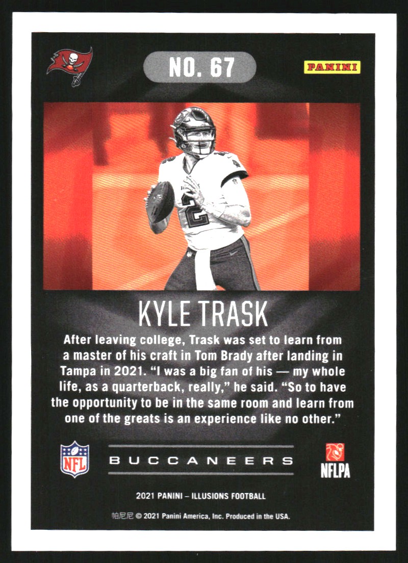 2021 Panini Illusions Blue #67 Kyle Trask