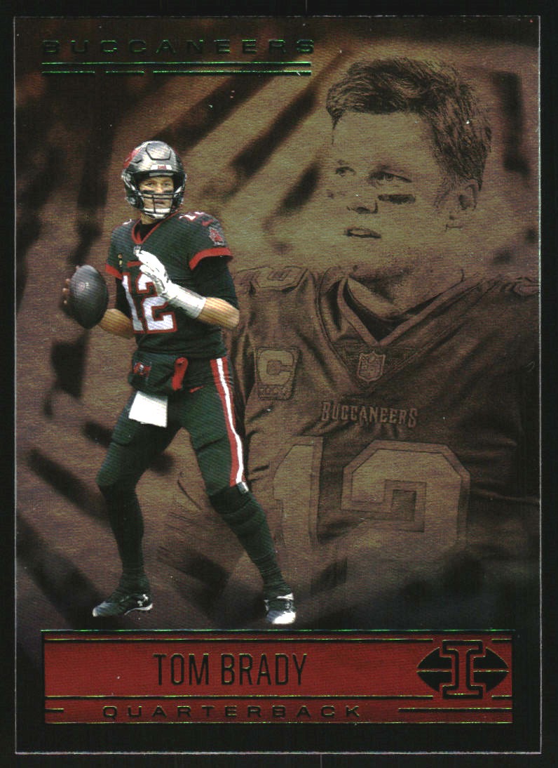 2021 Panini Illusions Emerald #36 Tom Brady