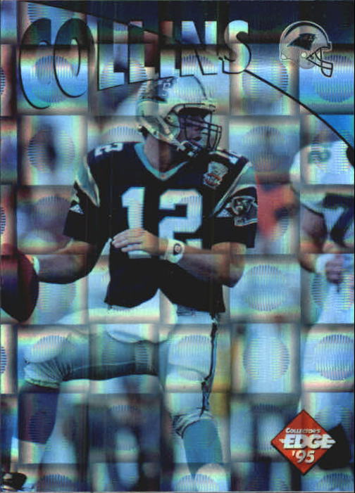 1995 Collector's Edge Instant Replay Prisms #42 Kerry Collins