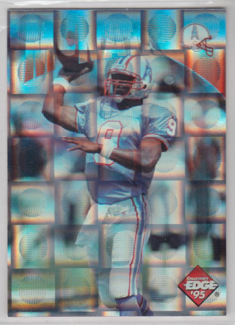 1995 Collector's Edge Instant Replay Prisms #43 Steve McNair