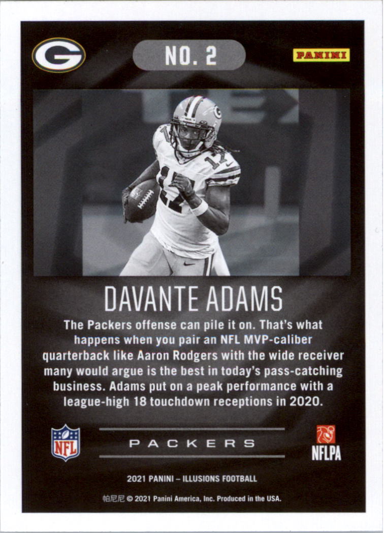 2021 Panini Illusions Retail Football Card Pick (Base)