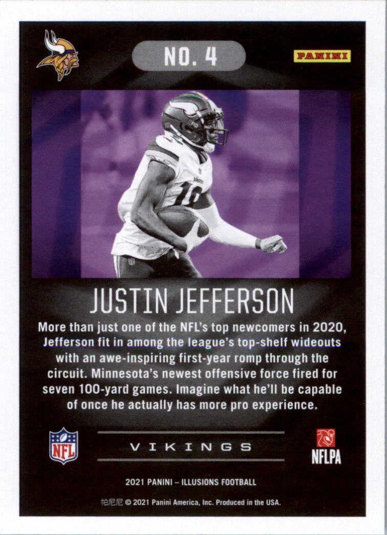 2021 Panini Illusions Retail Football Card Pick (Base)