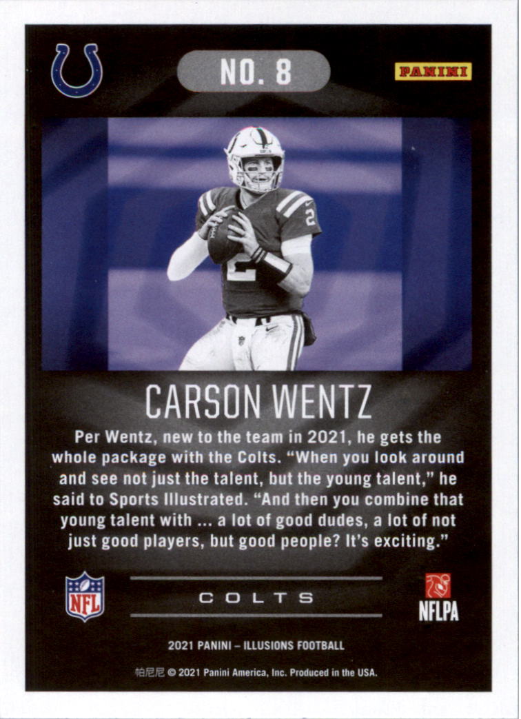 2021 Panini Illusions Retail Football Card Pick (Base)