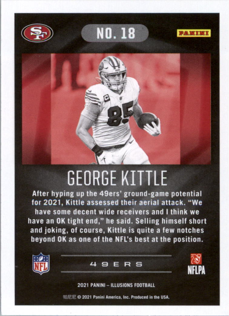 2021 Panini Illusions Retail Football Card Pick (Base)