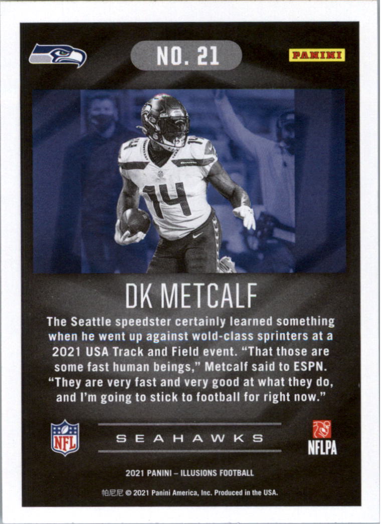 2021 Panini Illusions Retail Football Card Pick (Base)