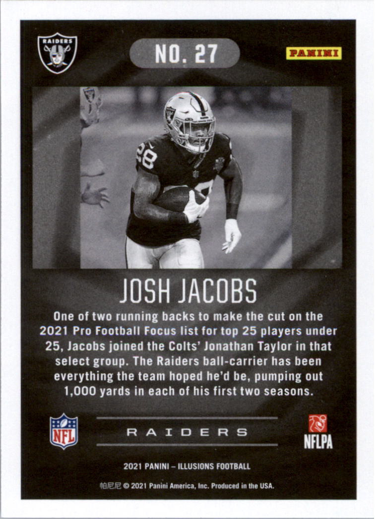 2021 Panini Illusions Retail Football Card Pick (Base)