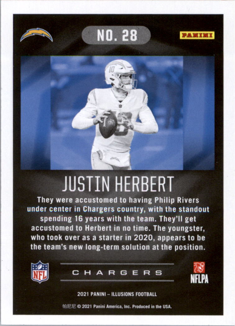 2021 Panini Illusions Retail Football Card Pick (Base)