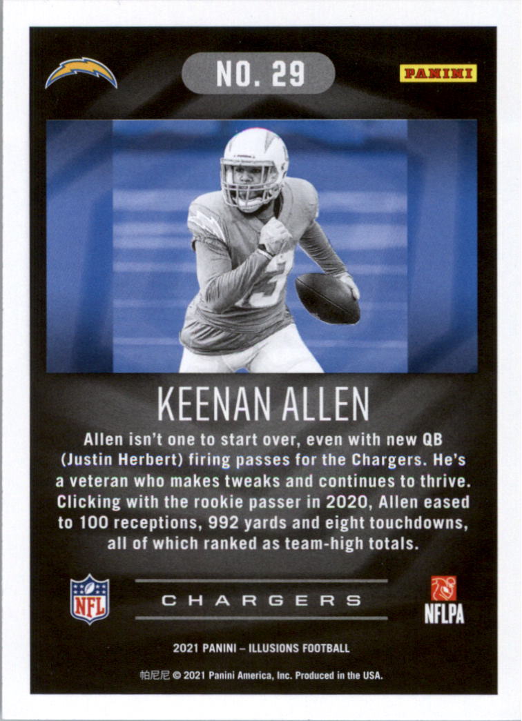 2021 Panini Illusions Retail Football Card Pick (Base)