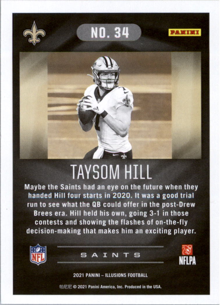 2021 Panini Illusions Retail Football Card Pick (Base)