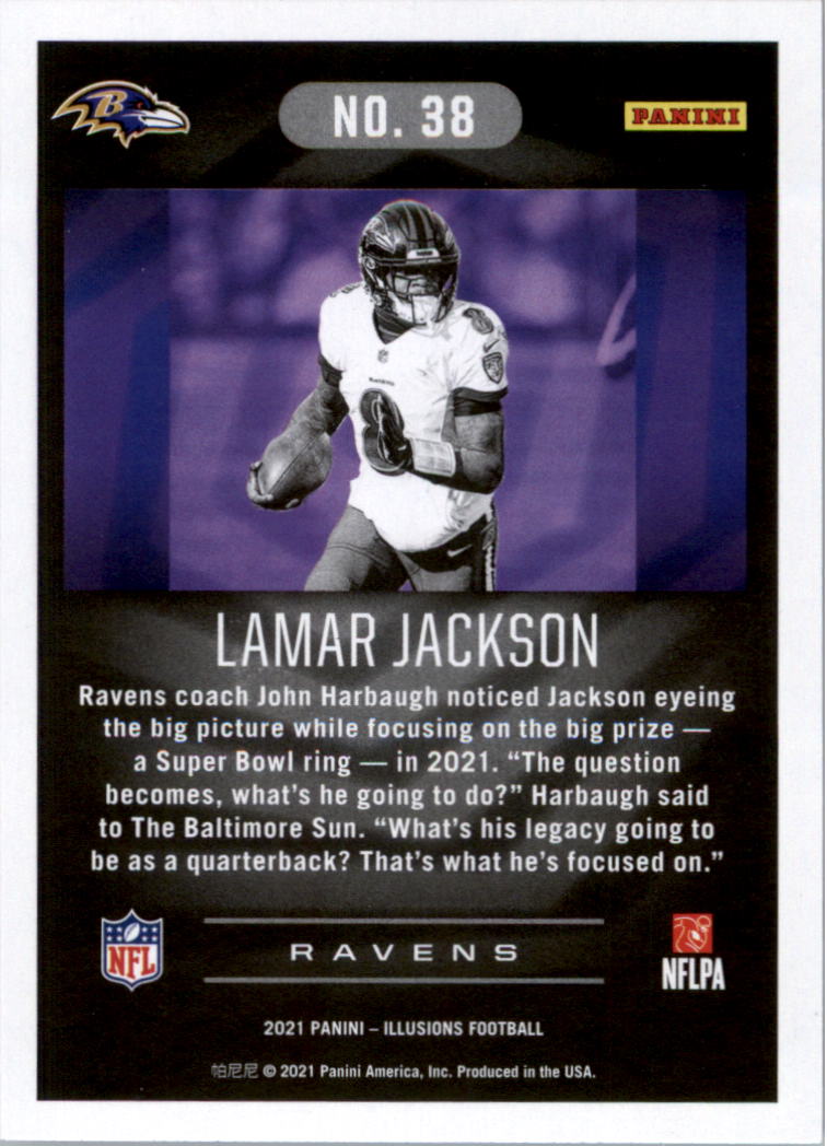 2021 Panini Illusions Retail Football Card Pick (Base)