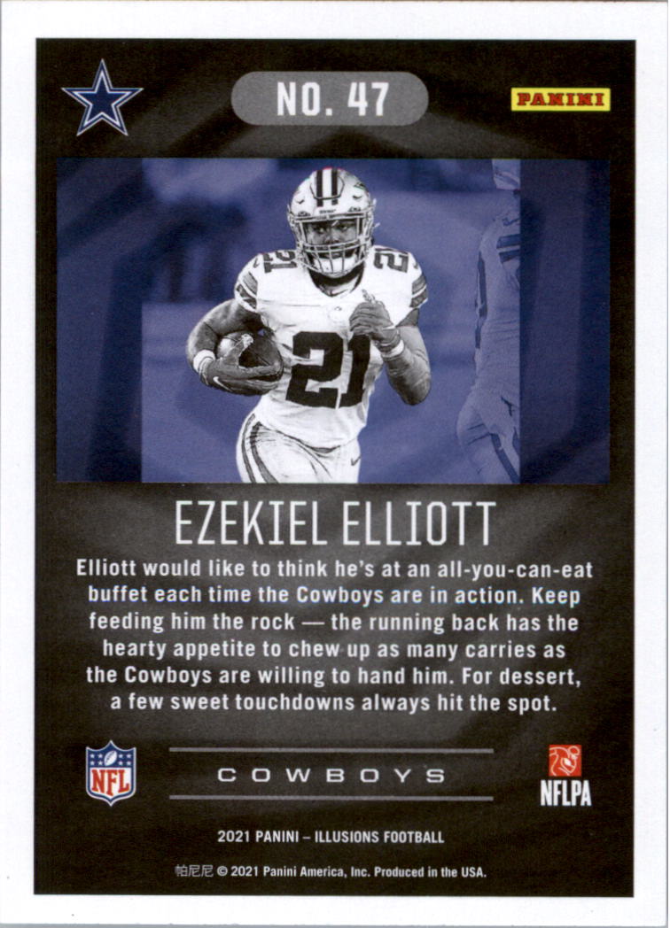 2021 Panini Illusions Retail Football Card Pick (Base)