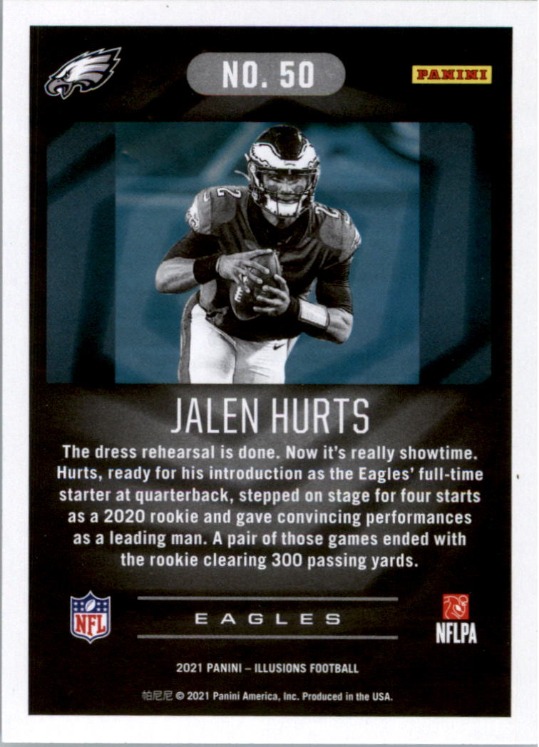 2021 Panini Illusions Retail Football Card Pick (Base)