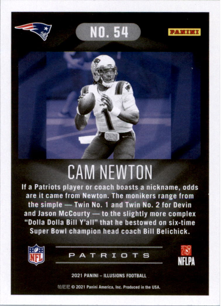 2021 Panini Illusions Retail Football Card Pick (Base)