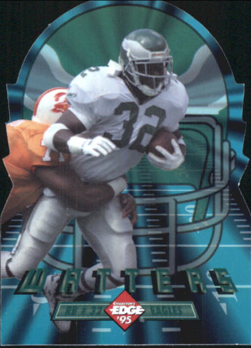 1995 Collector's Edge Instant Replay EdgeTech Die Cuts #11 Ricky Watters