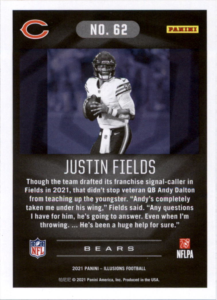 2021 Panini Illusions Retail Football Card Pick (Base)