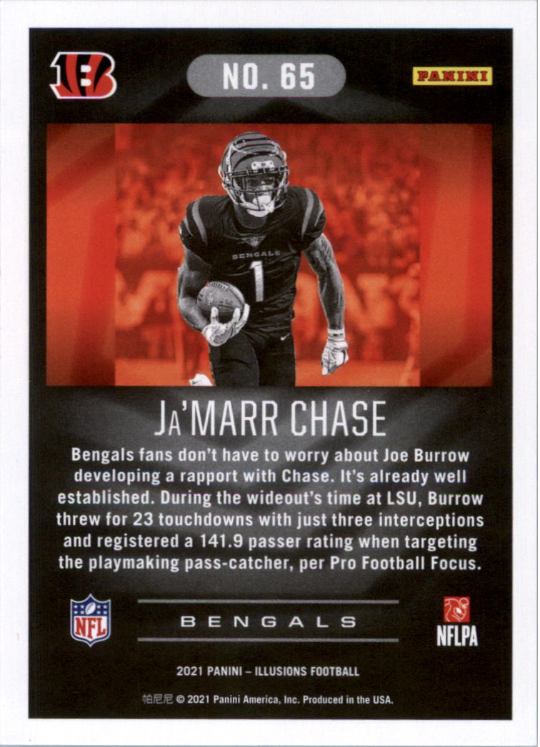 2021 Panini Illusions Retail Football Card Pick (Base)