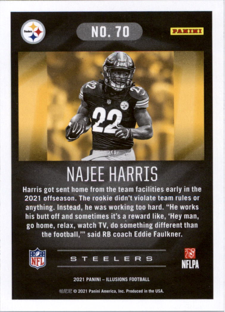 2021 Panini Illusions Retail Football Card Pick (Base)