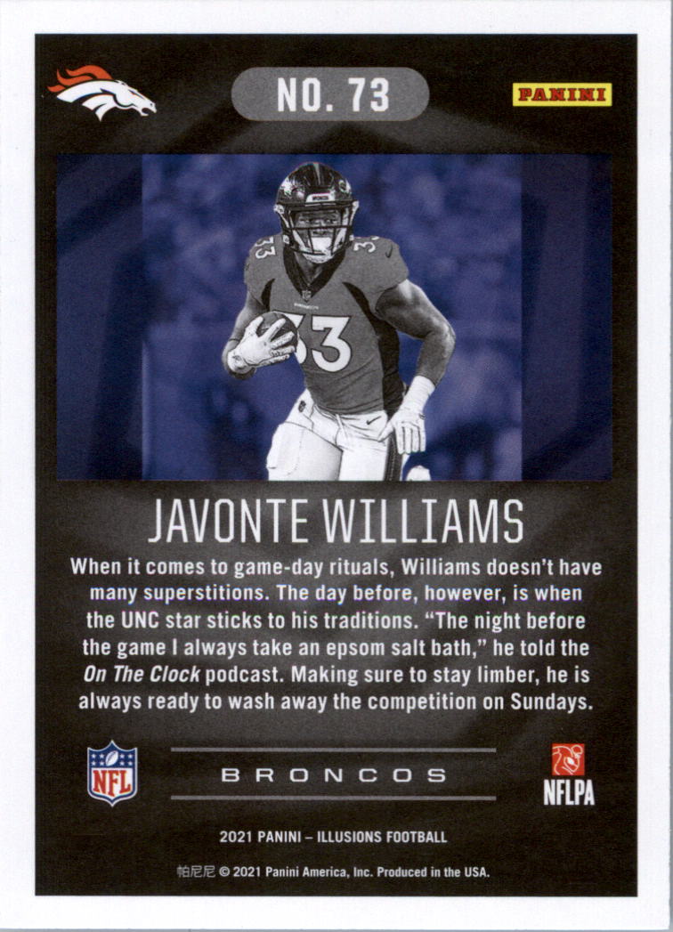 2021 Panini Illusions Retail Football Card Pick (Base)