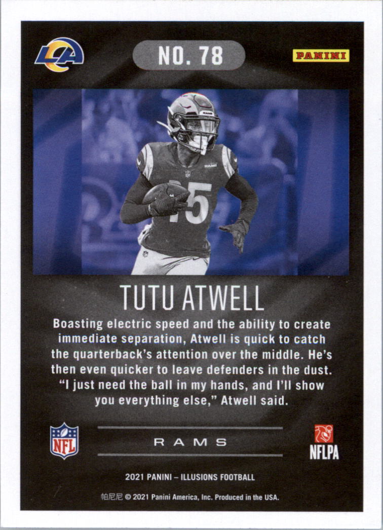 2021 Panini Illusions Retail Football Card Pick (Base)