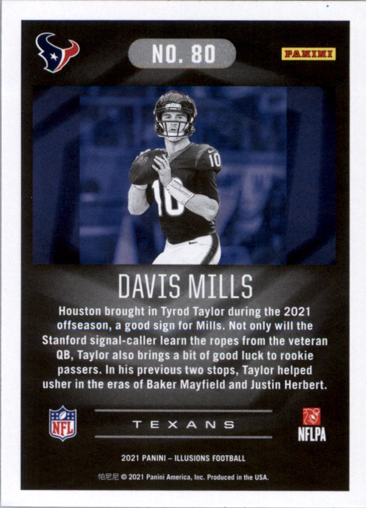 2021 Panini Illusions Retail Football Card Pick (Base)