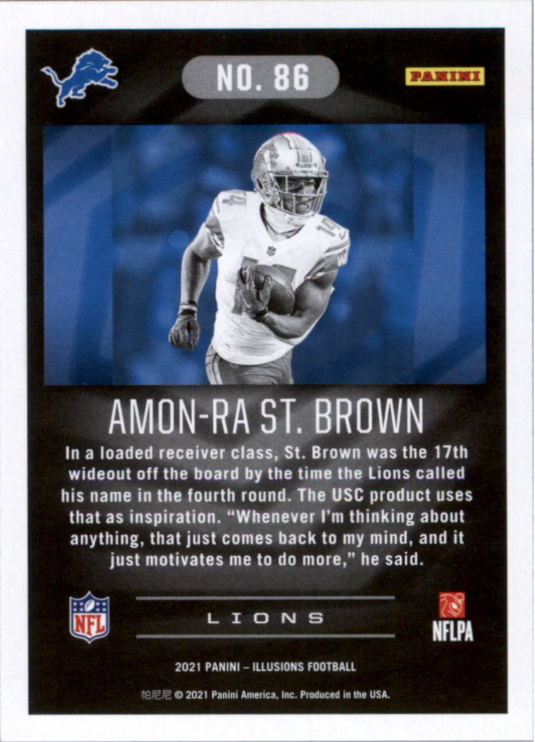 2021 Panini Illusions Retail Football Card Pick (Base)