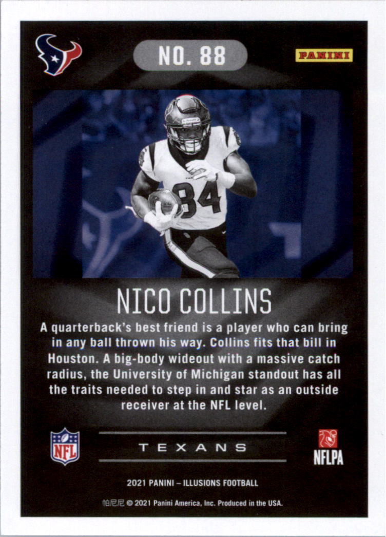 2021 Panini Illusions Retail Football Card Pick (Base)