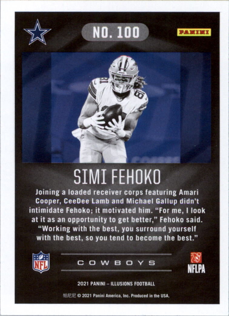 2021 Panini Illusions Retail Football Card Pick (Base)