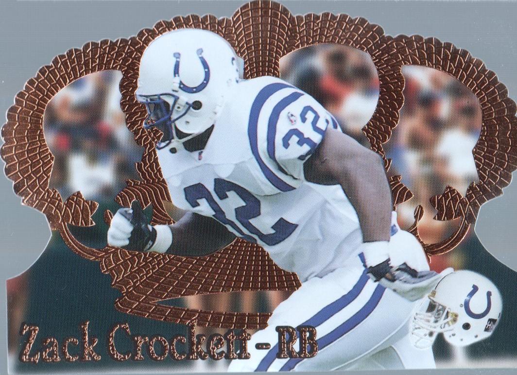 1995 Crown Royale Copper #49 Zack Crockett