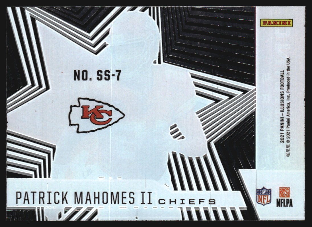 2021 Panini Illusions Shining Stars #7 Patrick Mahomes II