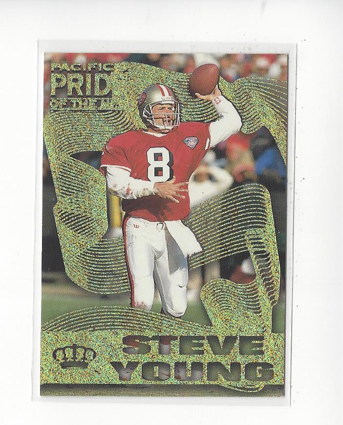 1995 Crown Royale Pride of the NFL #PN29 Steve Young