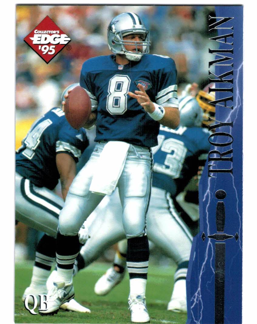 1995 Collector's Edge JEFF HOSTETLER Oakland Raiders Instant Replay Card