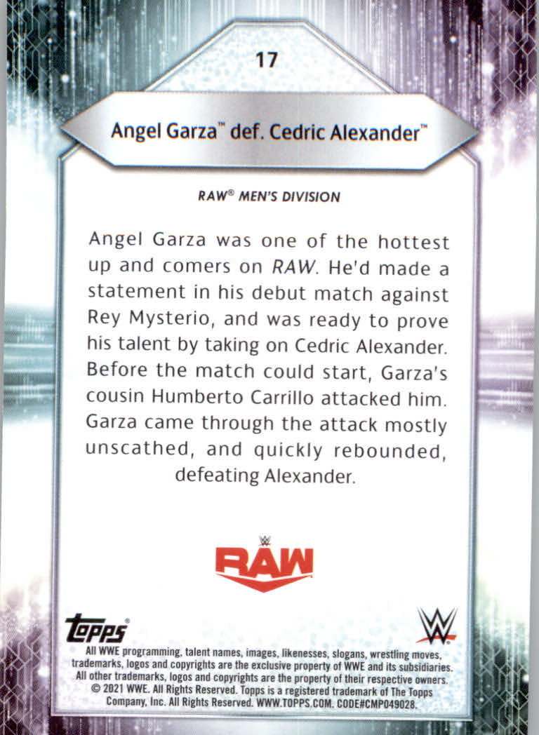 2021 Topps WWE Wrestling "Main Set" Cards #1 to #200 - Picture 35 of 401