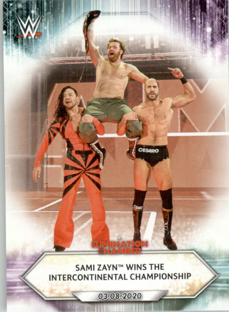 2021 Topps WWE Wrestling "Main Set" Cards #1 to #200 - Picture 68 of 401
