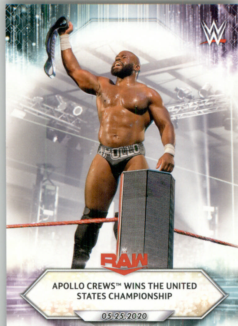2021 Topps WWE Wrestling "Main Set" Cards #1 to #200 - Picture 156 of 401