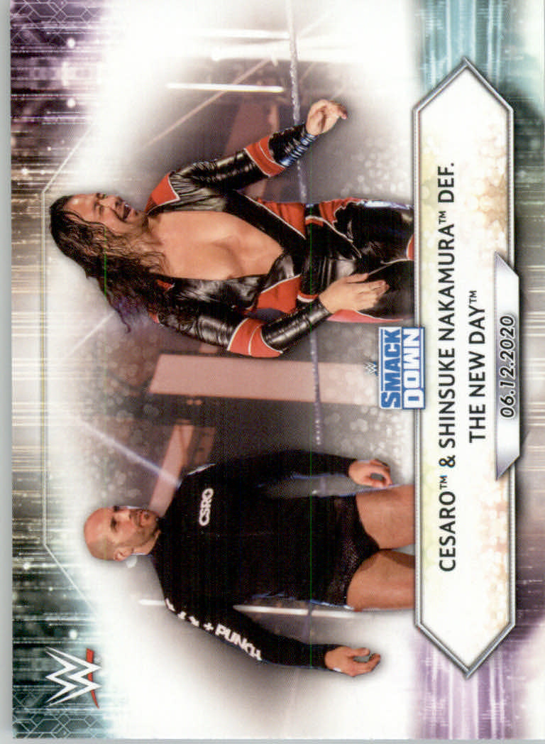 2021 Topps WWE Wrestling "Main Set" Cards #1 to #200 - Picture 172 of 401
