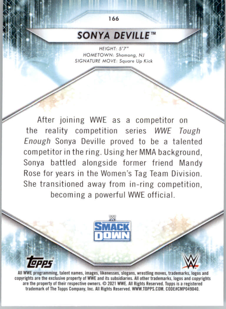 2021 Topps WWE Wrestling "Main Set" Cards #1 to #200 - Picture 333 of 401