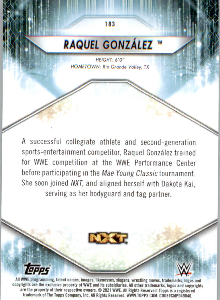 2021 Topps WWE Wrestling "Main Set" Cards #1 to #200 - Picture 367 of 401