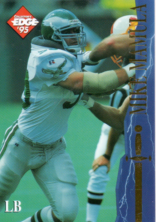 1995 Excalibur Challengers Draft Day Rookie Redemption Prizes Gold #DD18 Mike Mamula