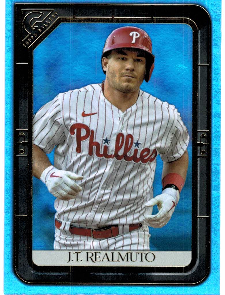 JT REALMUTO 2021 Topps Big League Blue #187 PHILADELPHIA PHILLIES