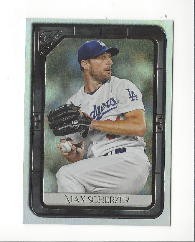 2021 Topps Gallery Rainbow Foil #182 Max Scherzer