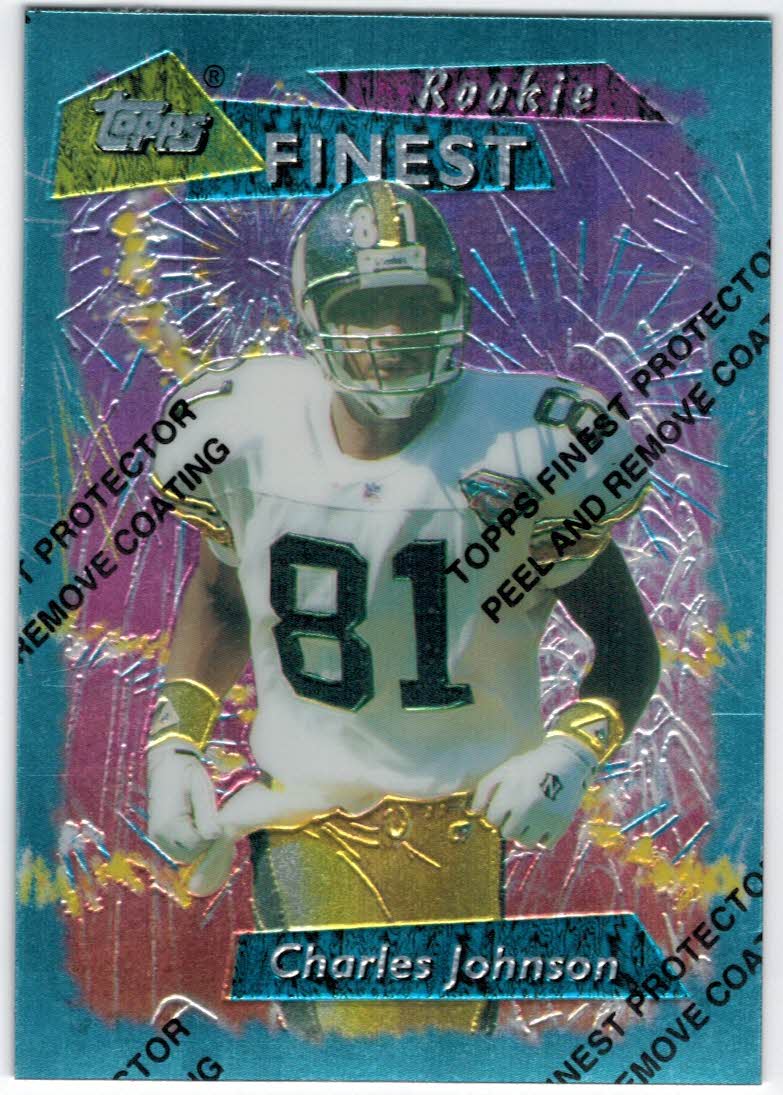 1995 Flair Charles Johnson NFL #164 Pittsburgh Steelers